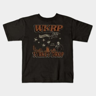 WKRP Turkey Drop 1978 Kids T-Shirt